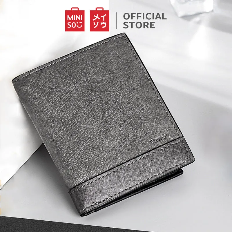 MINISO Dompet Pria Cowok Laki-laki Lelaki Wanita Lipat Kecil Panjang Tempat
