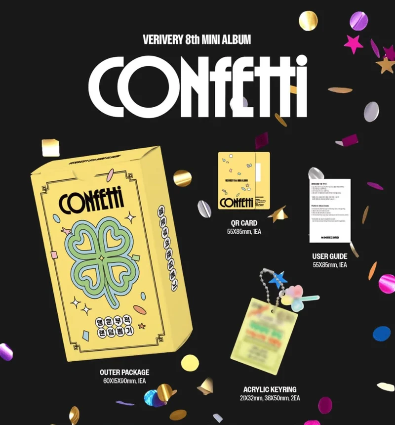 VERIVERY - CONFETTI (LUCKY CHARM VER.)