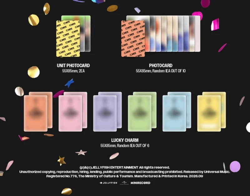 VERIVERY - CONFETTI (LUCKY CHARM VER.)