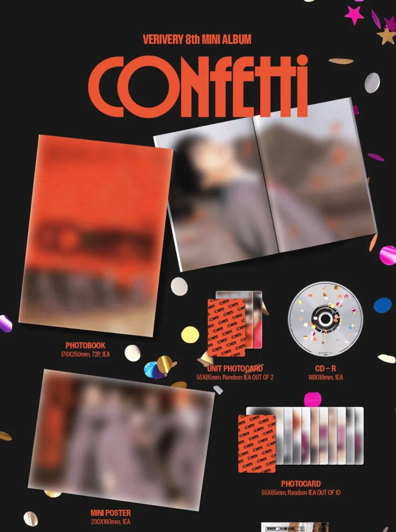 VERIVERY - CONFETTI (PHOTOBOOK VER.)