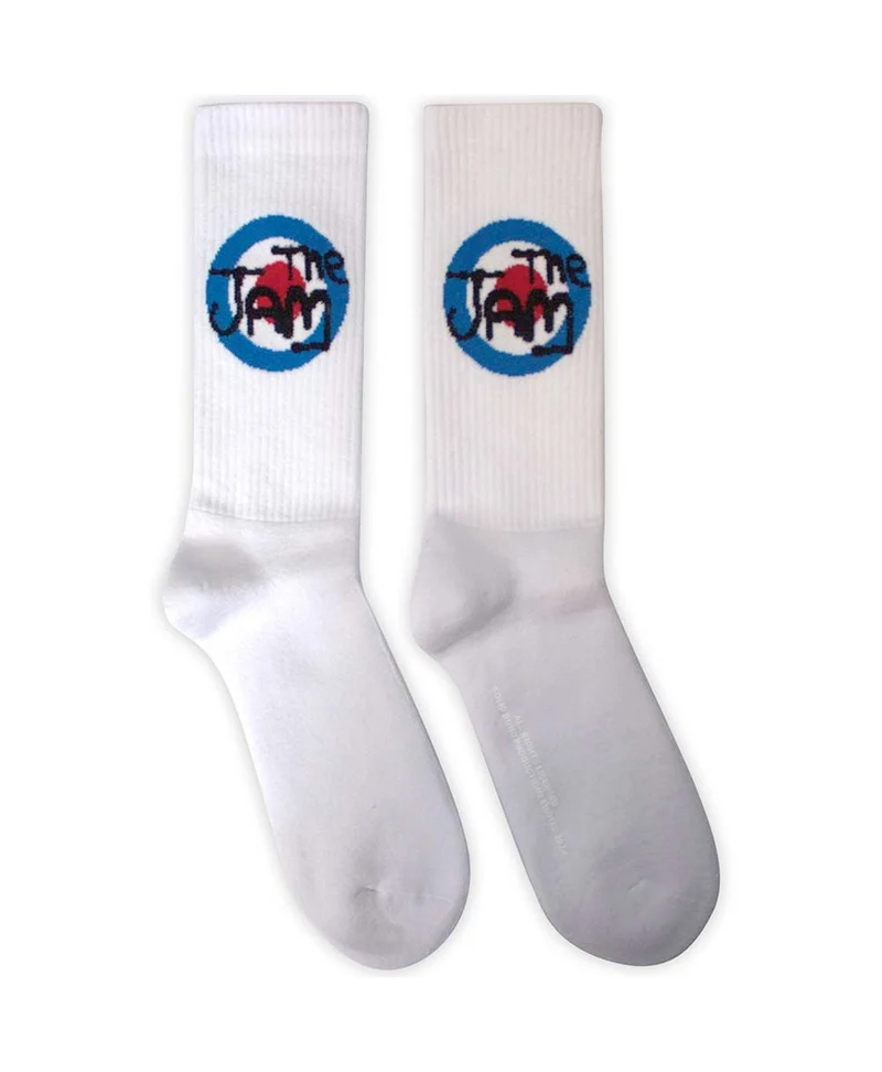 The Jam - Calcetines "Target Logo" Blancos