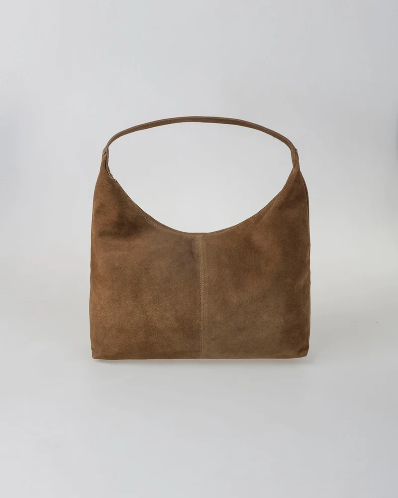 Bolso piel serraje