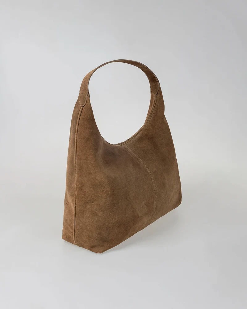 Bolso piel serraje