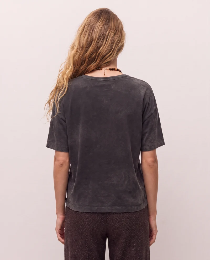 Camiseta oversize print alas