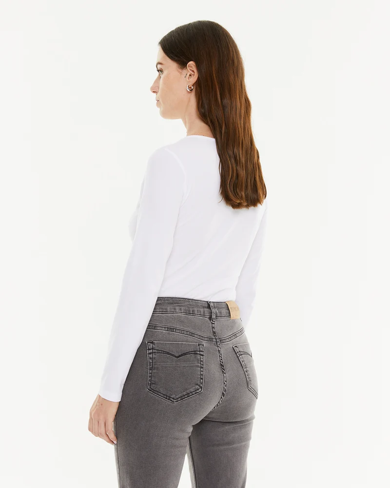 Body escote pico