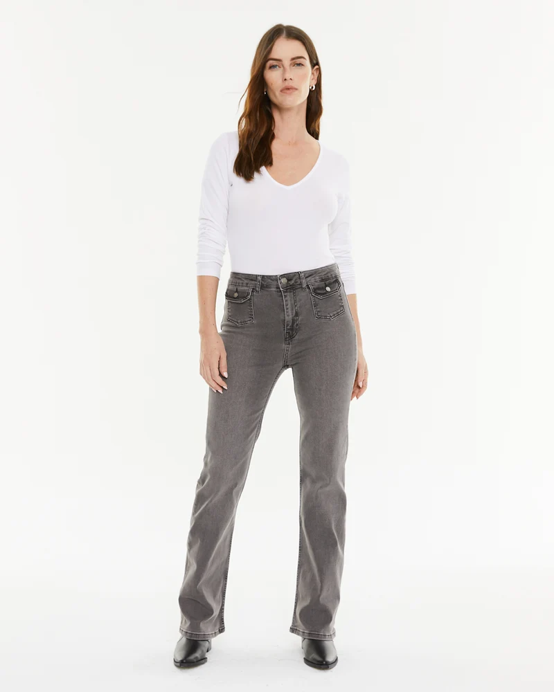 Body escote pico