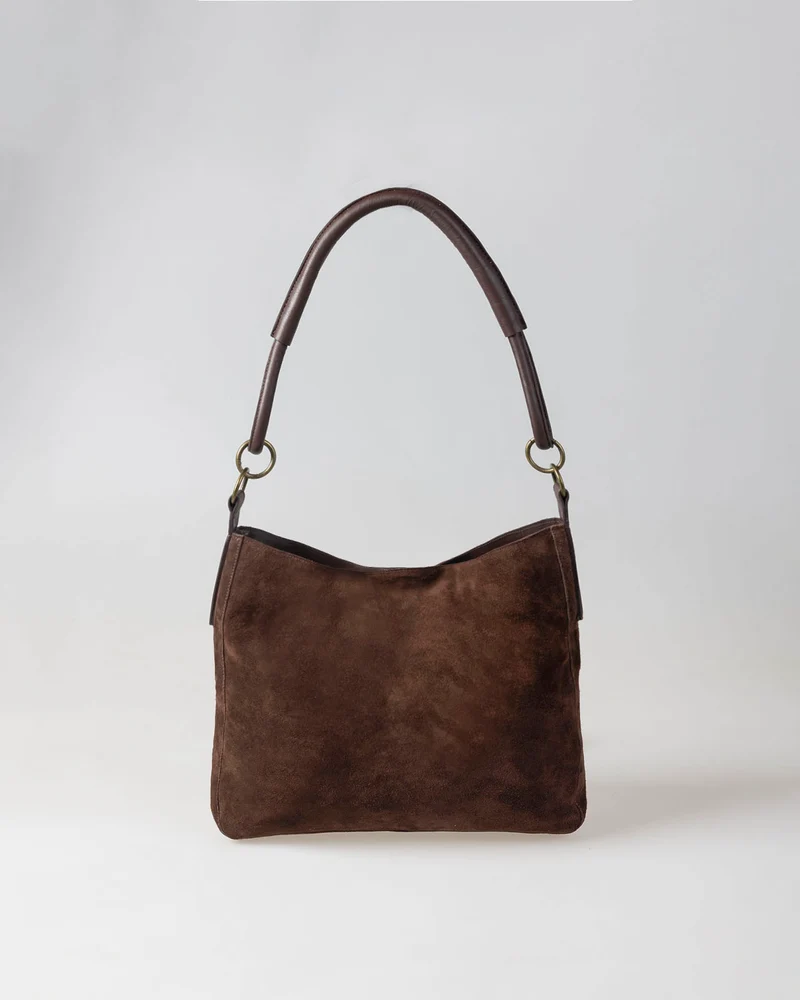 Bolso mediano de ante