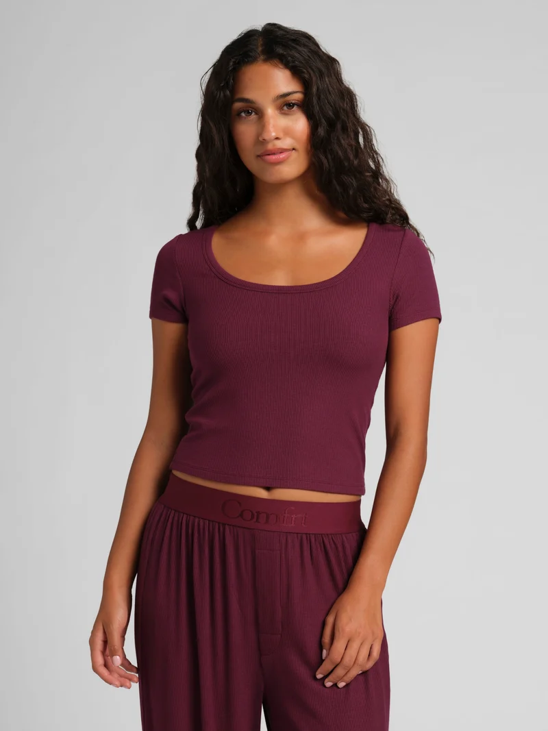 Slinky Rib Baby Tee