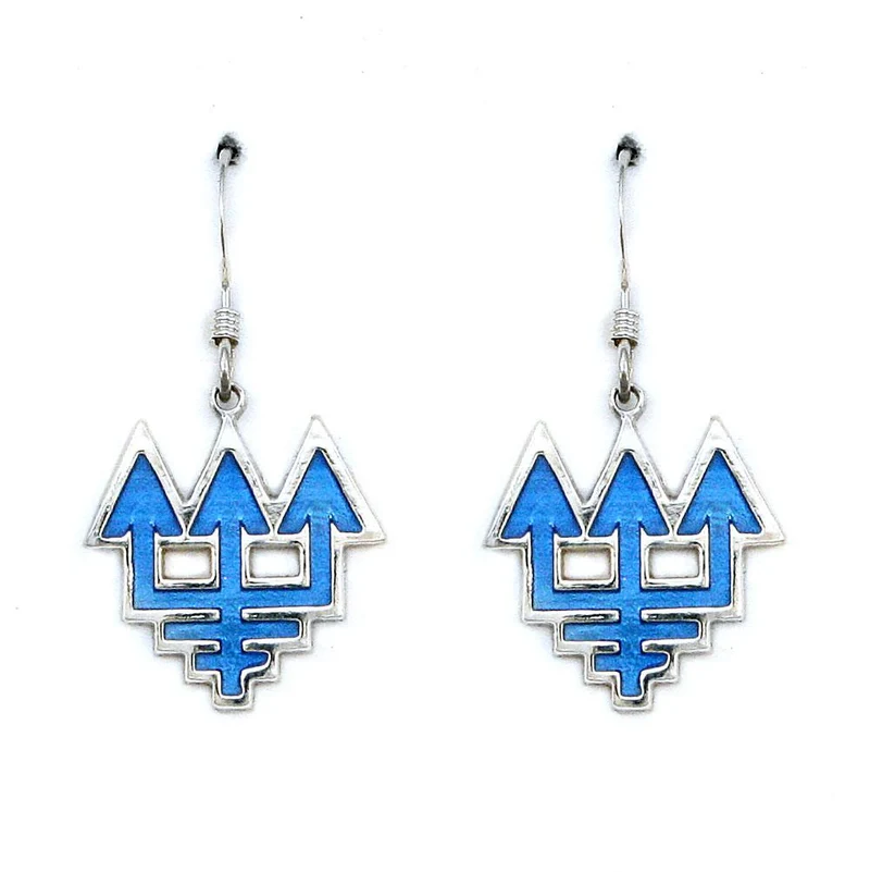 Blue Society Earrings