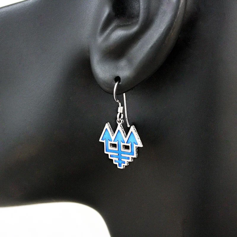 Blue Society Earrings