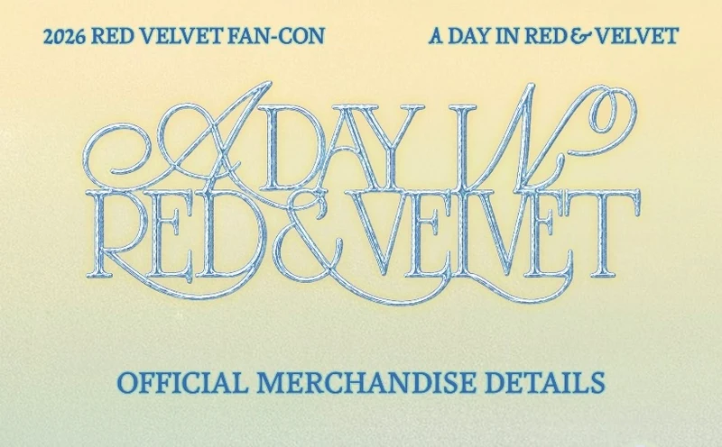 [RED VELVET] 2026 Red Velvet Fan-Con : A Day In Red & Velvet : Official MD