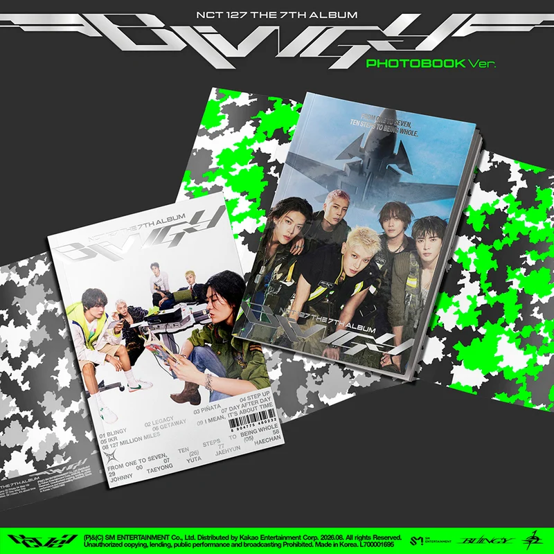 [NCT] NCT 127 : Blingy : Photobook Ver