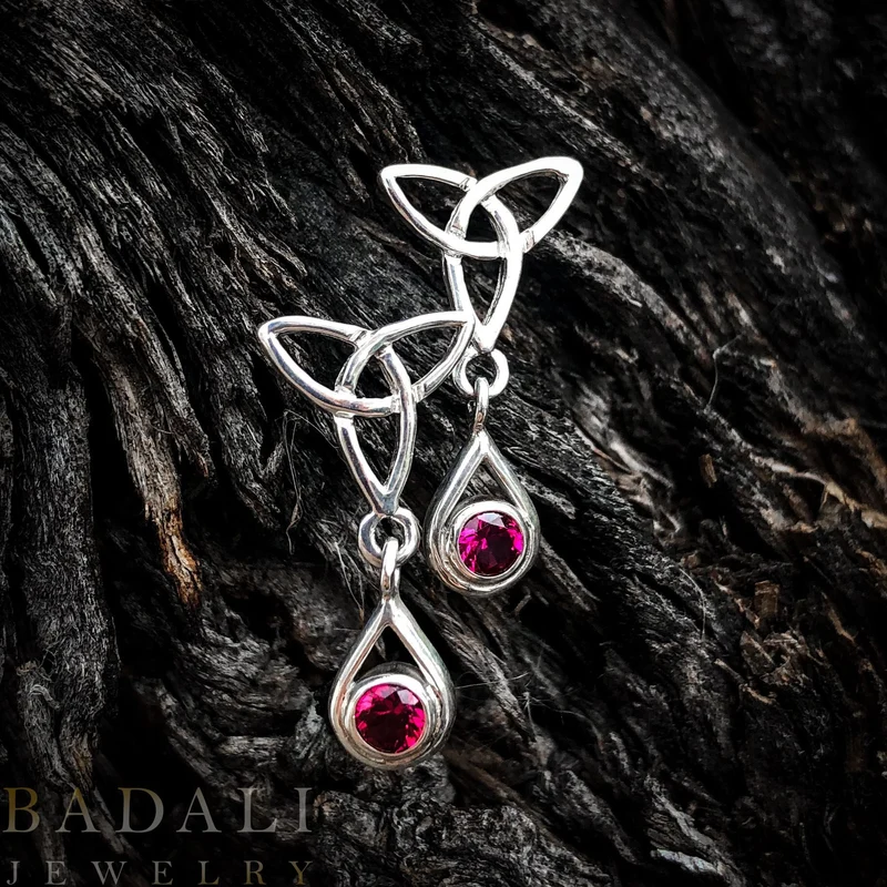 Triskele Earrings