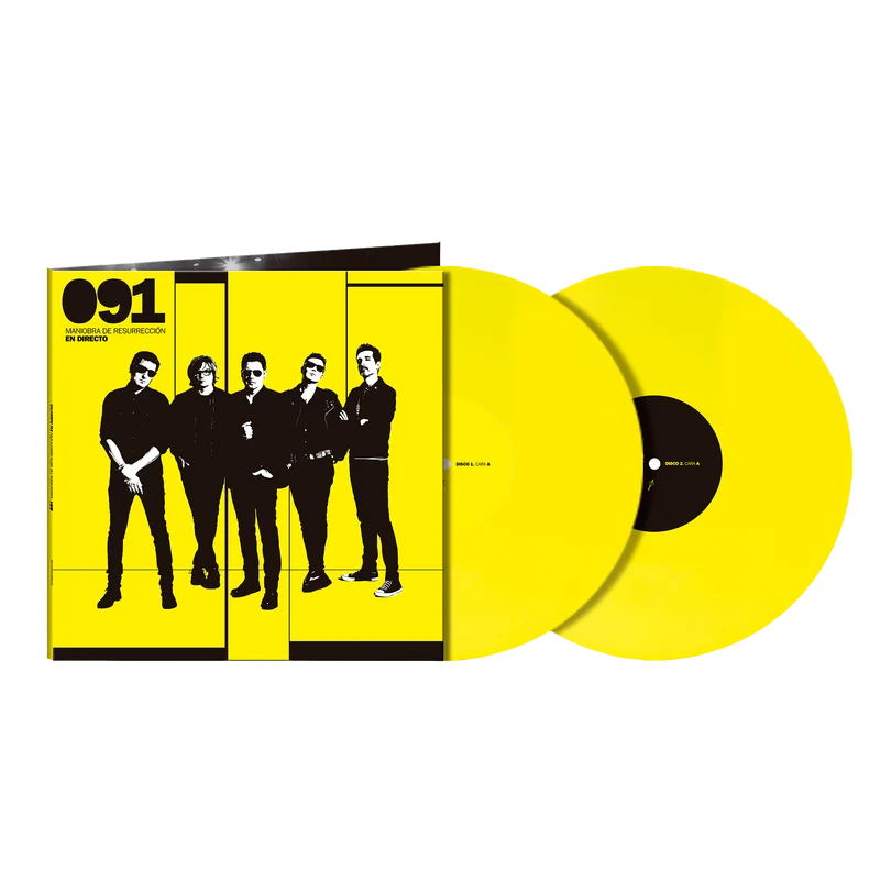 091 - 2LP Vinilo Amarillo "Maniobra de resurrección"
