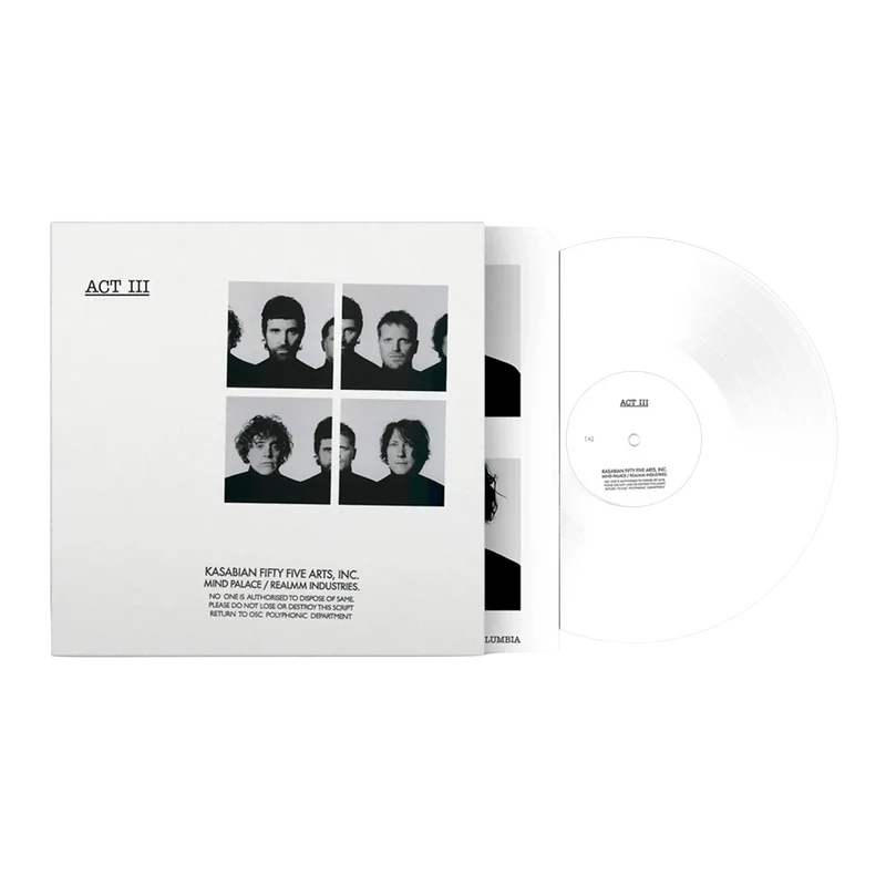 Kasabian - LP Vinilo Blanco "Act III"