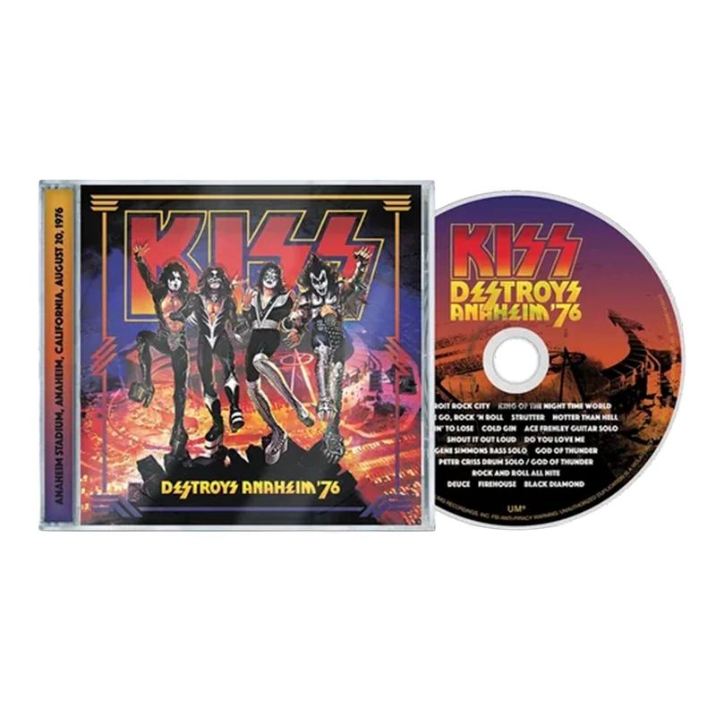 Kiss - CD "Destroys Anaheim '76"