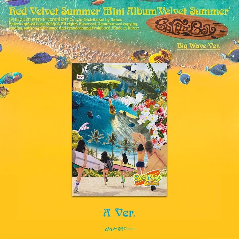 Red Velvet Summer Mini Album [Velvet Summer] (Big Wave Ver.)