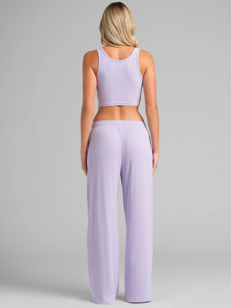 Rib Contour Pants