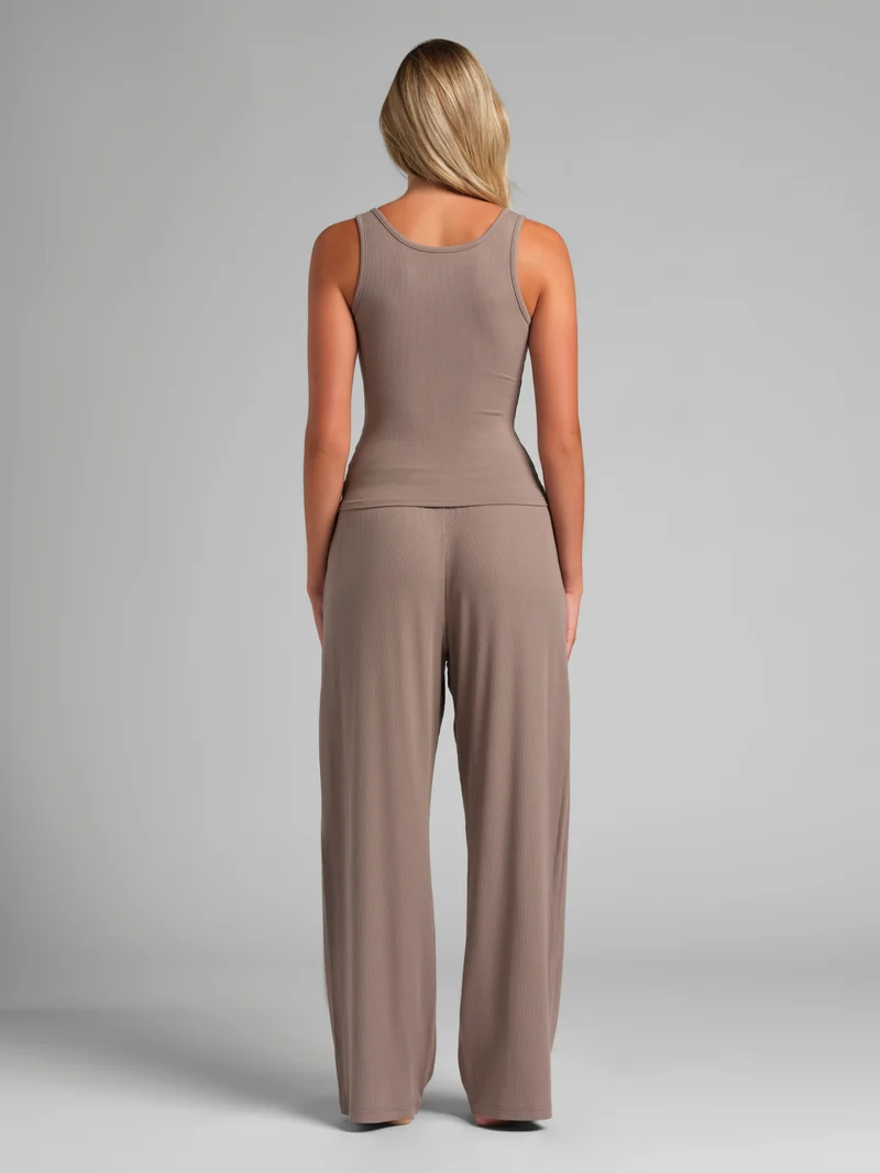 Rib Contour Pants