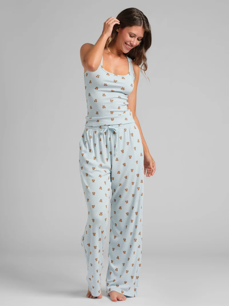 Rib Contour Pants