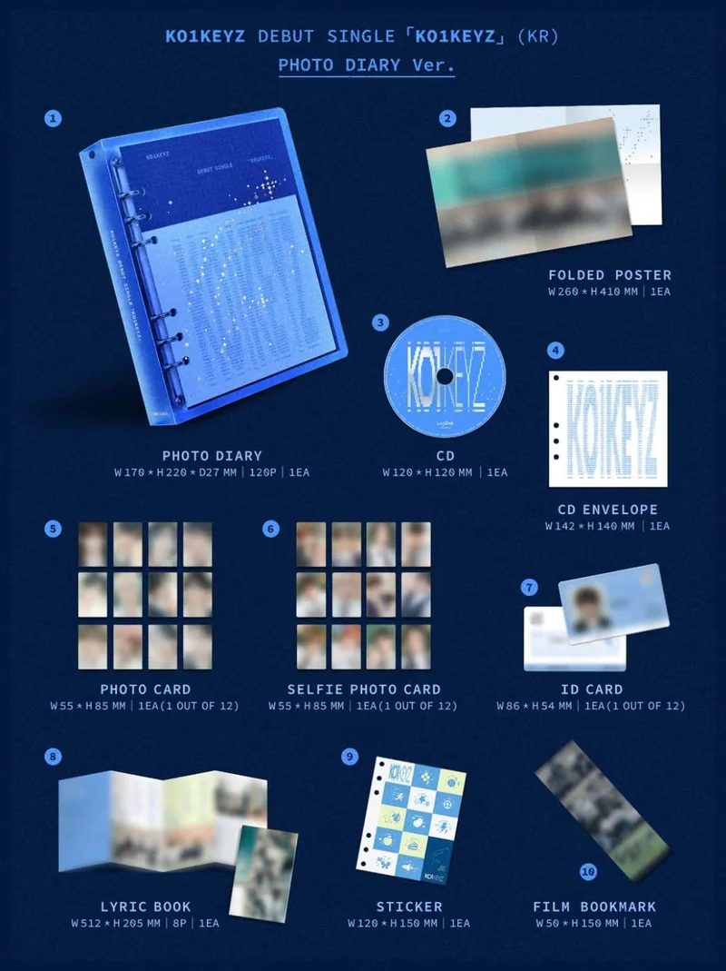 KO1KEYZ - KO1KEYZ (KR)