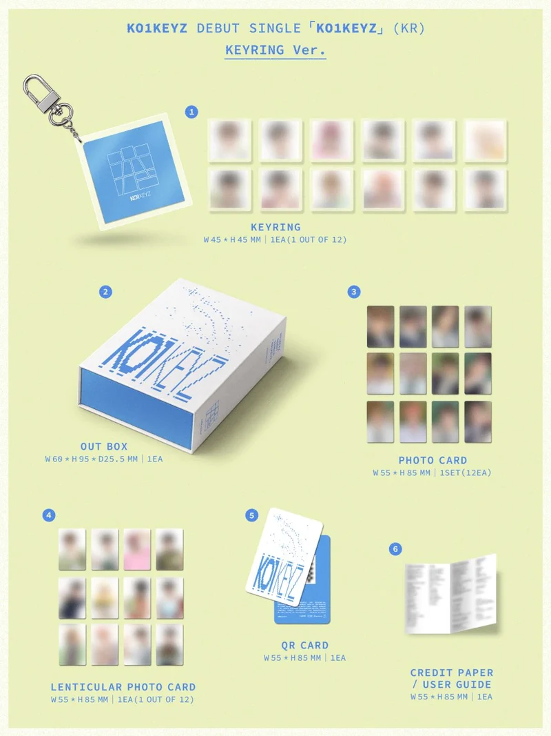 KO1KEYZ - KO1KEYZ (KR)