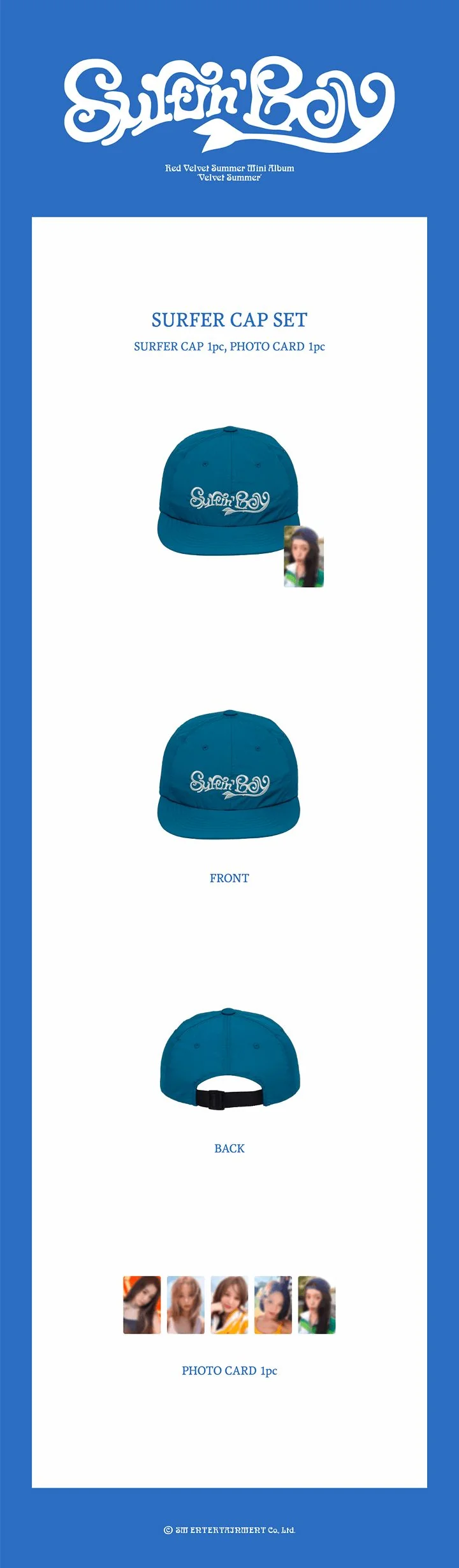 RED VELVET - Summer Mini Album [Velvet Summer] MD: APPAREL