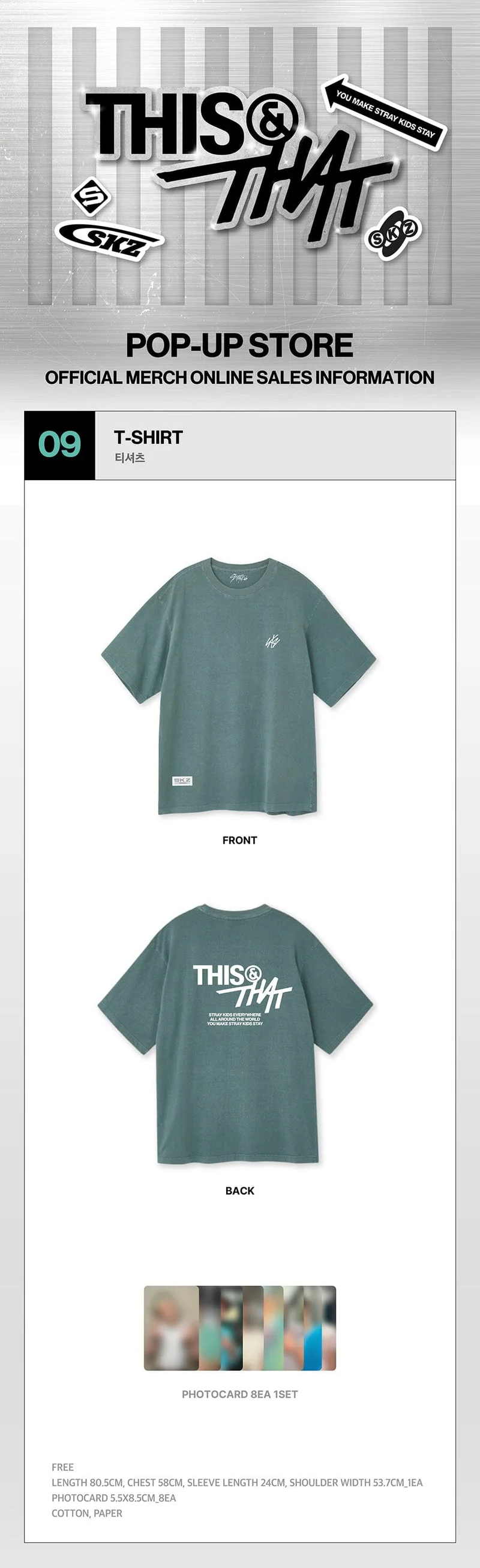 STRAY KIDS - [THIS & THAT] POP-UP STORE MD 1 WEEK - 3
