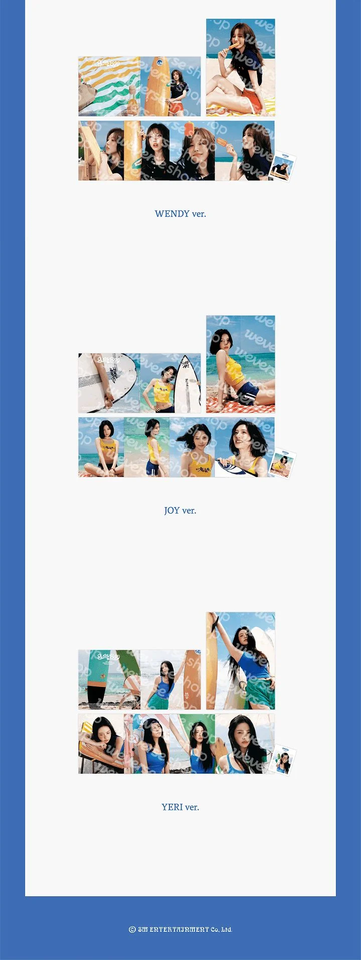RED VELVET - Summer Mini Album [Velvet Summer] MD: PHOTO GOODS