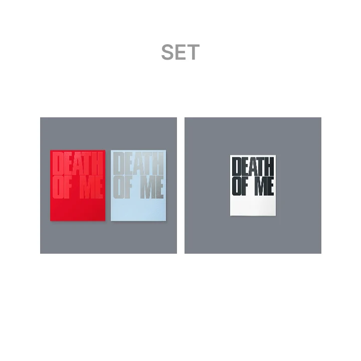 EVAN - DEATH OF ME (STANDARD + WEVERSE ALBUM SET) + Weverse Gift