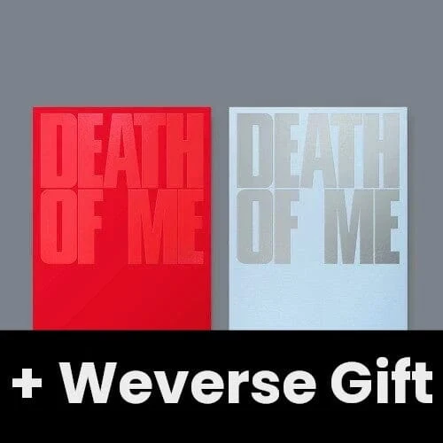 EVAN - DEATH OF ME + Weverse Gift