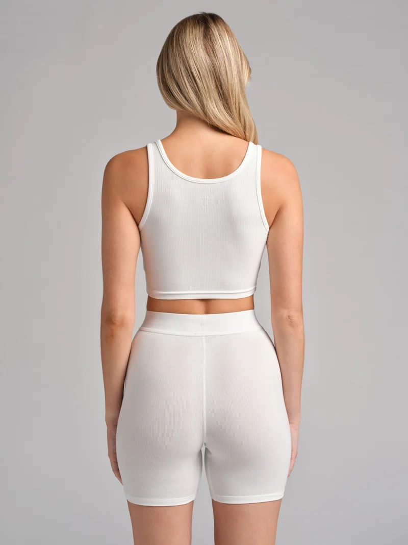 Rib Contour Crop Tank - Pre Order
