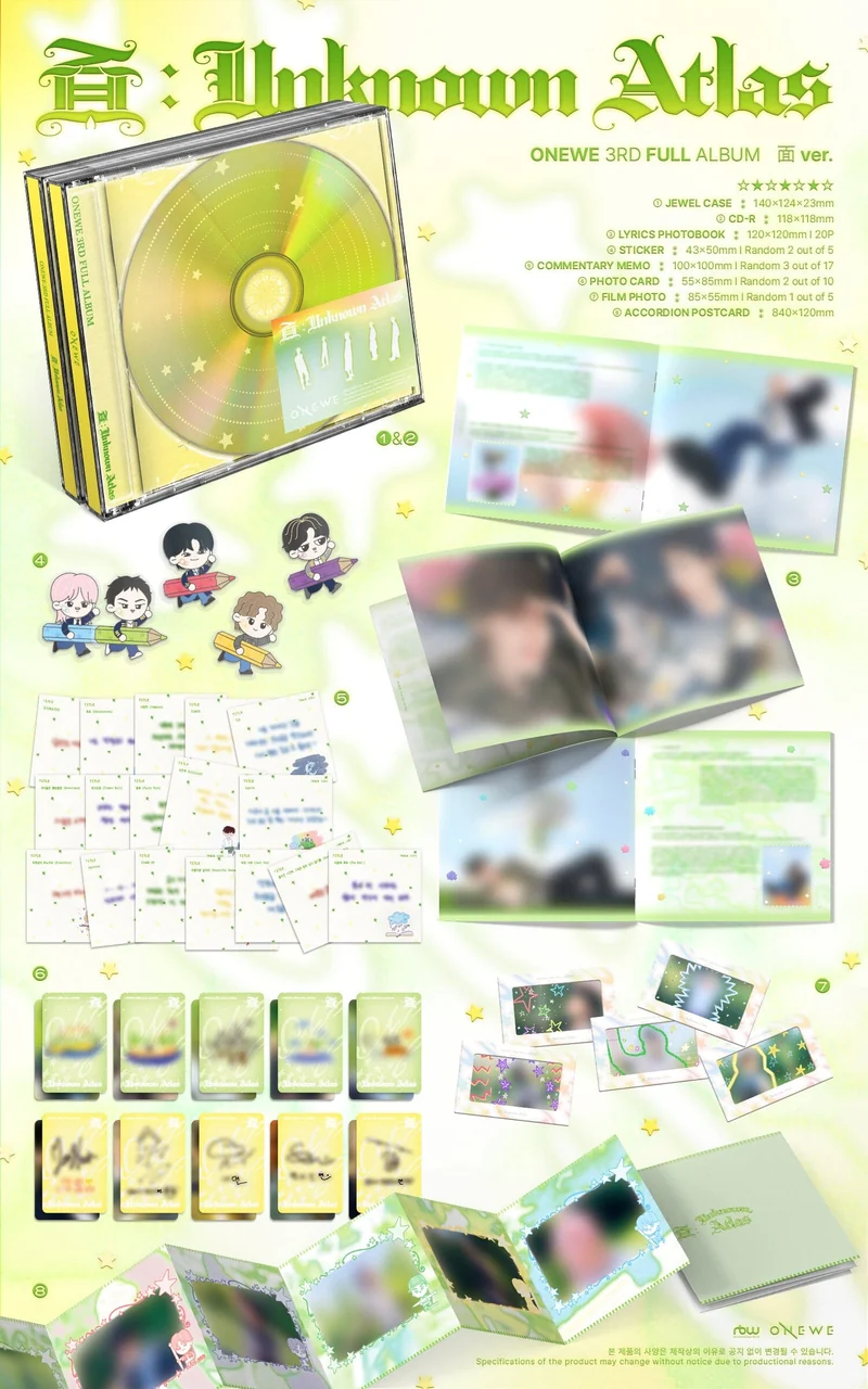 ONEWE - 面 : UNKNOWN ATLAS