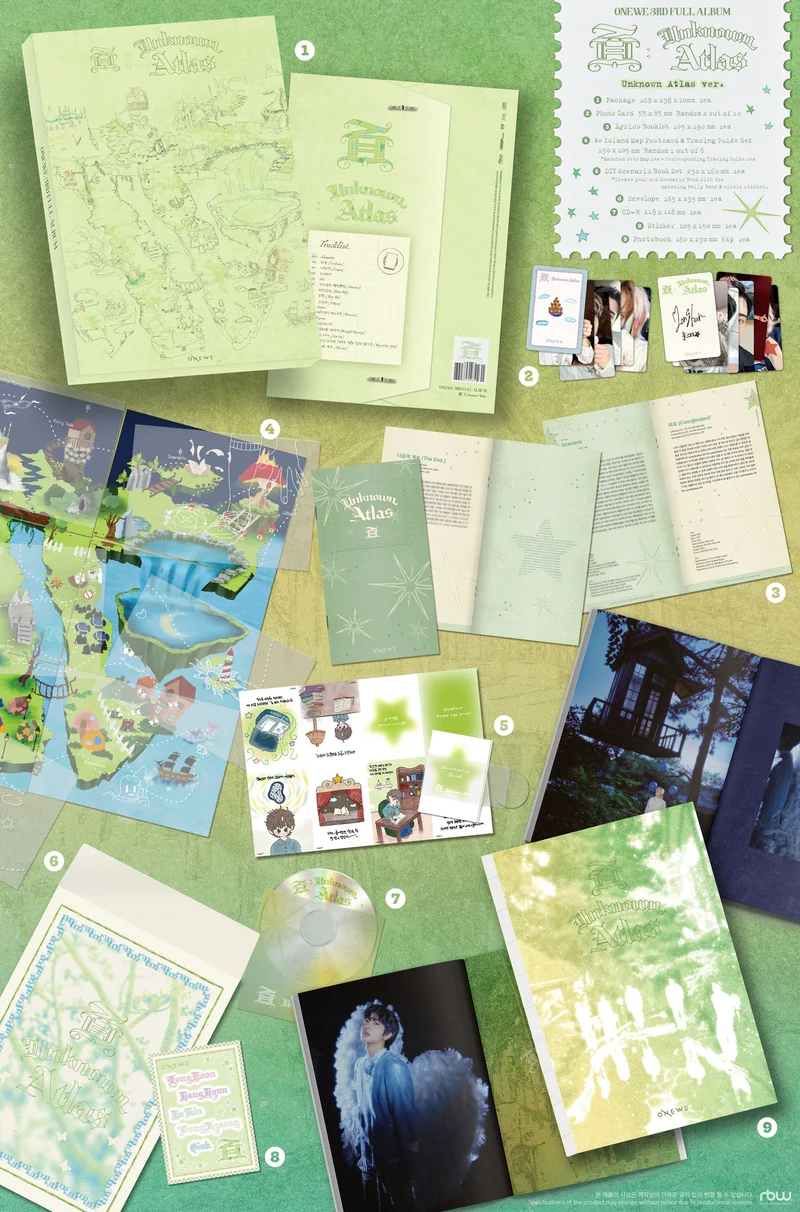 ONEWE - 面 : UNKNOWN ATLAS