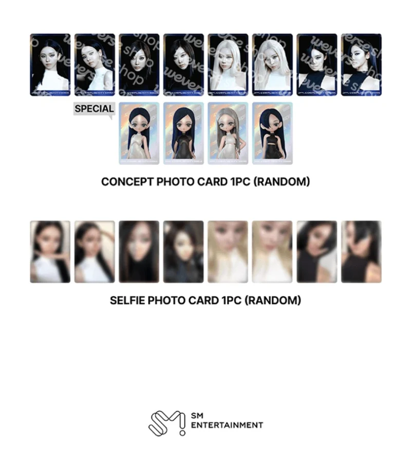 AESPA - RANDOM TRADING CARD (2026 LIVE TOUR 'SYNK COMPLAEXITY' MD)
