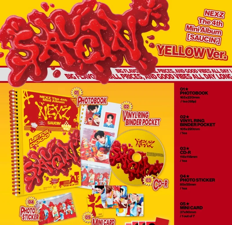 NEXZ - SAUCIN' (STANDARD VER.)