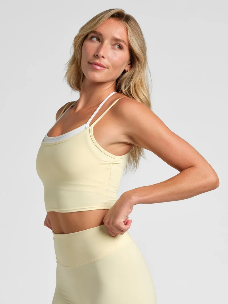 ComfrtCore™ Double Layer Crop Tank