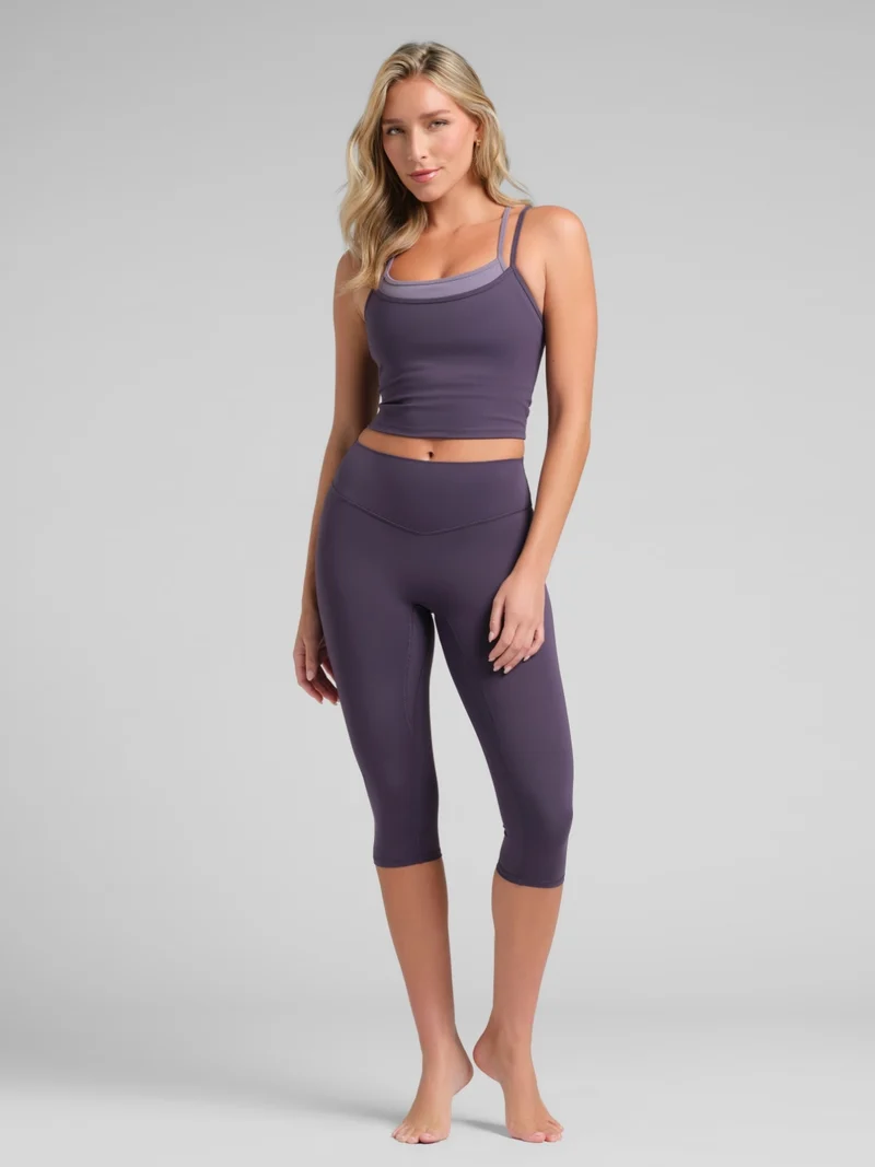 ComfrtCore™ Double Layer Crop Tank