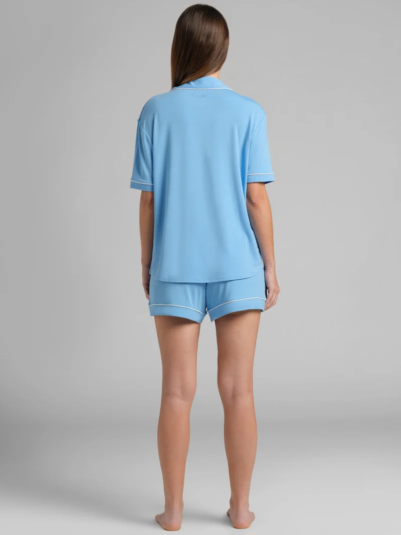 Luna Lounge Short Sleeve Short PJ Set - Pre Order