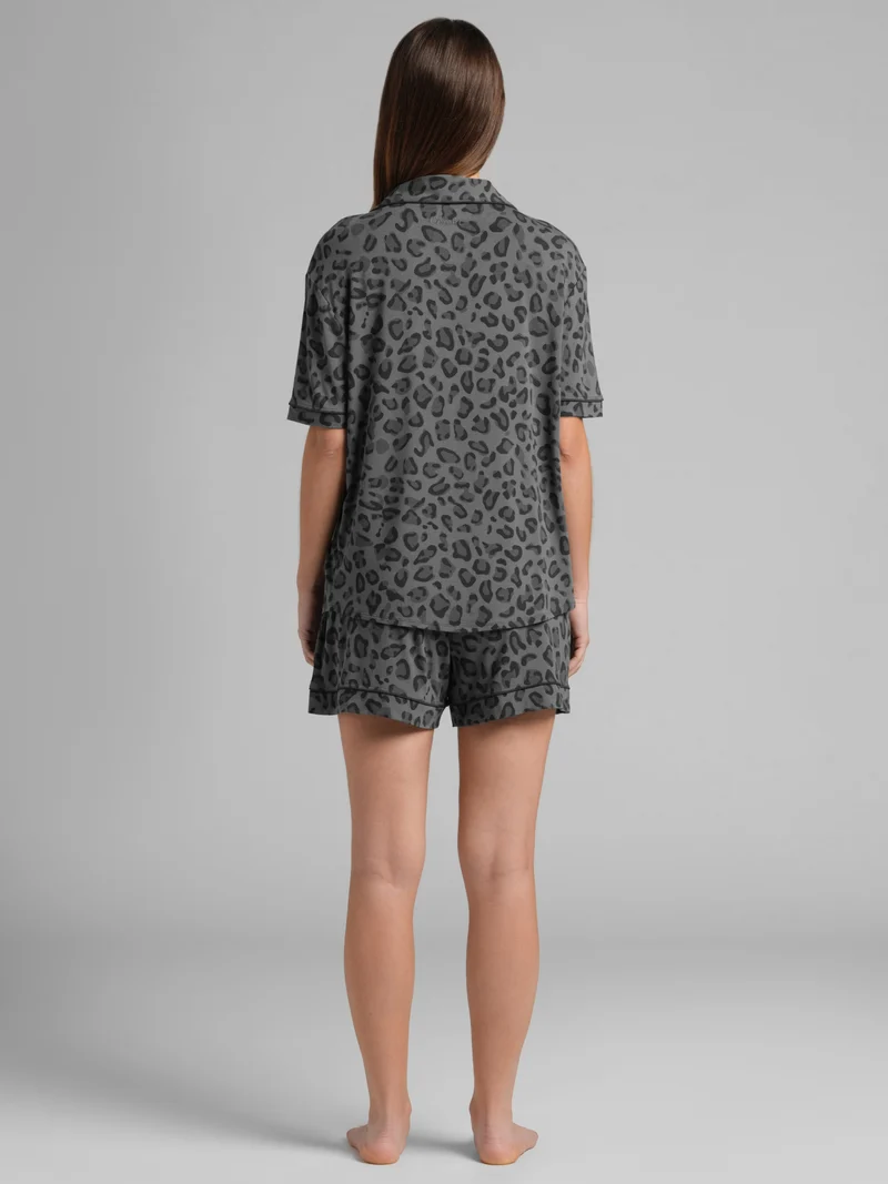 Luna Lounge Short Sleeve Short PJ Set - Pre Order