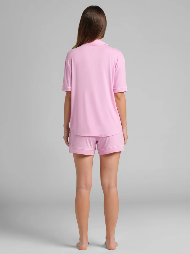 Luna Lounge Short Sleeve Short PJ Set - Pre Order