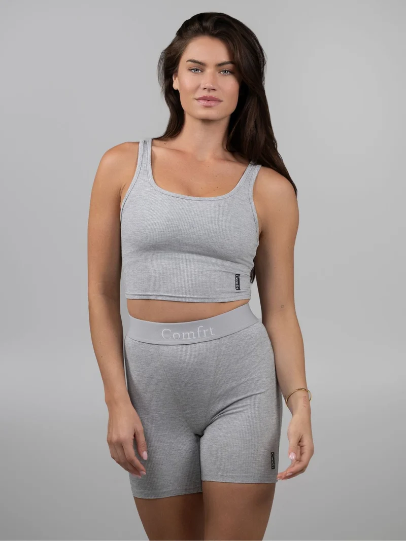 Rib Contour Crop Tank - Pre Order
