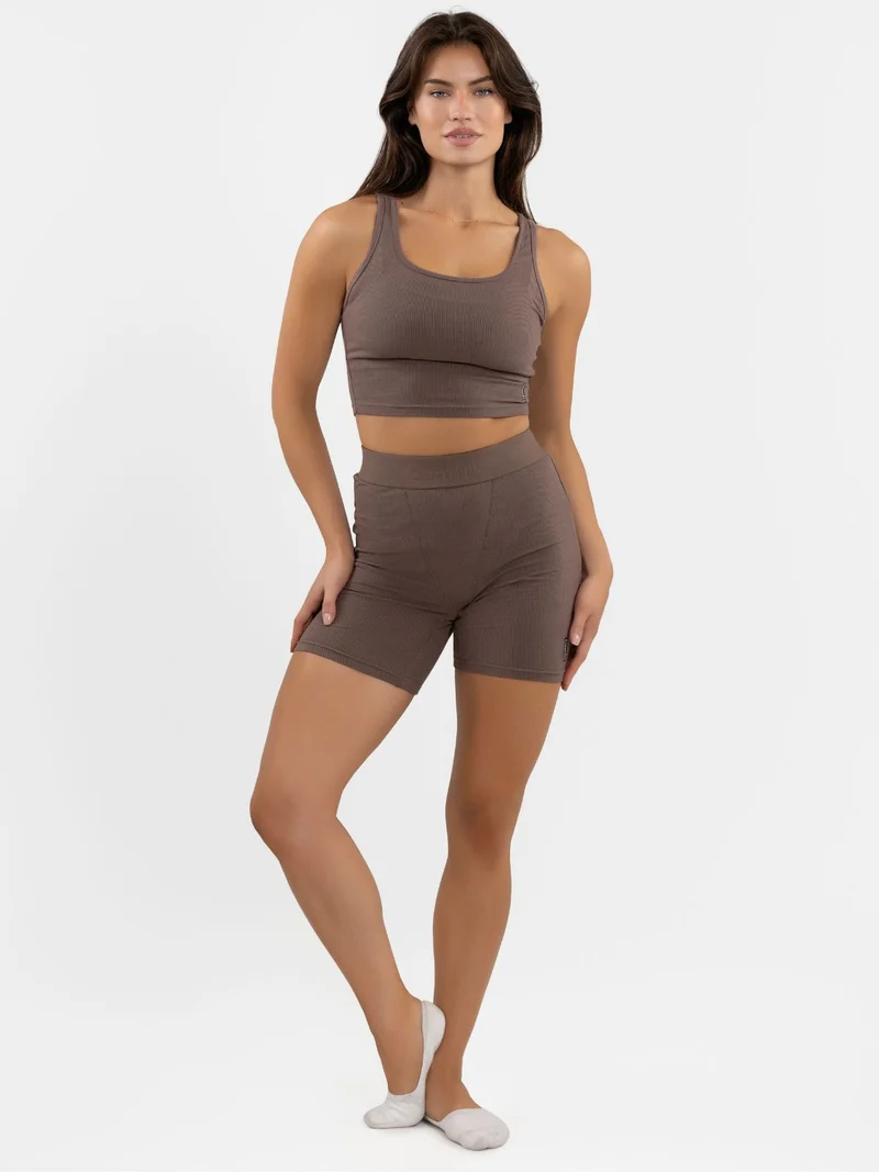 Rib Contour Crop Tank - Pre Order