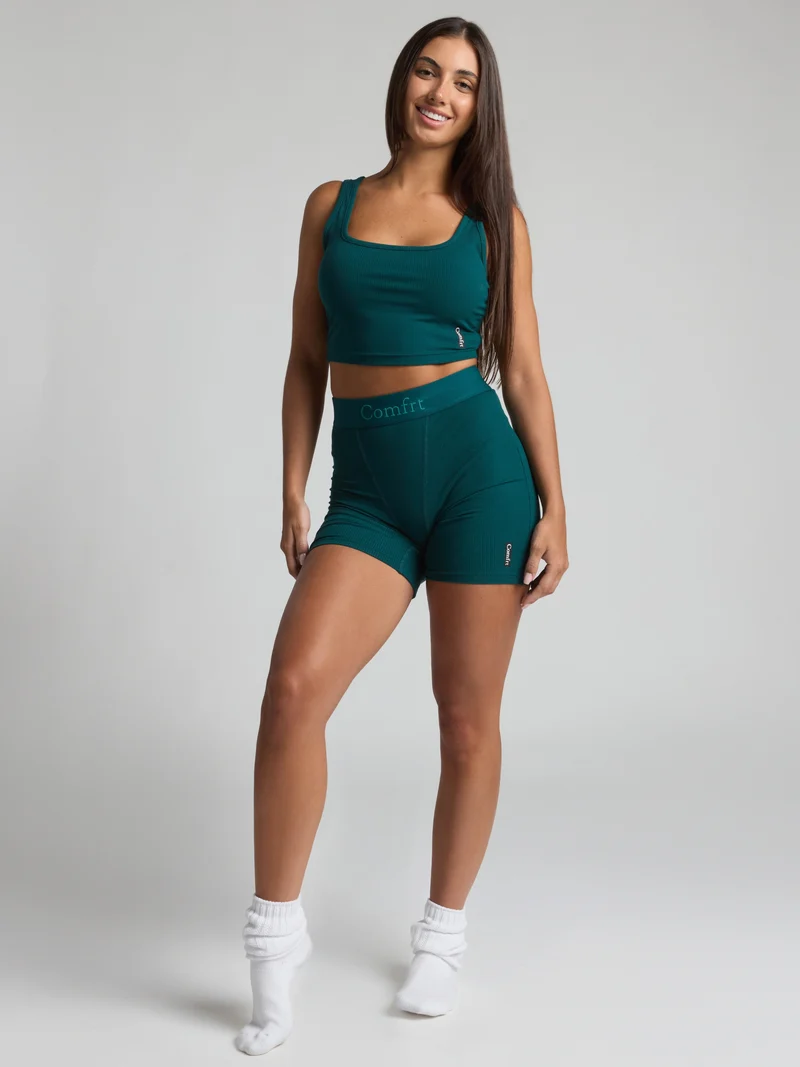 Rib Contour Crop Tank - Pre Order