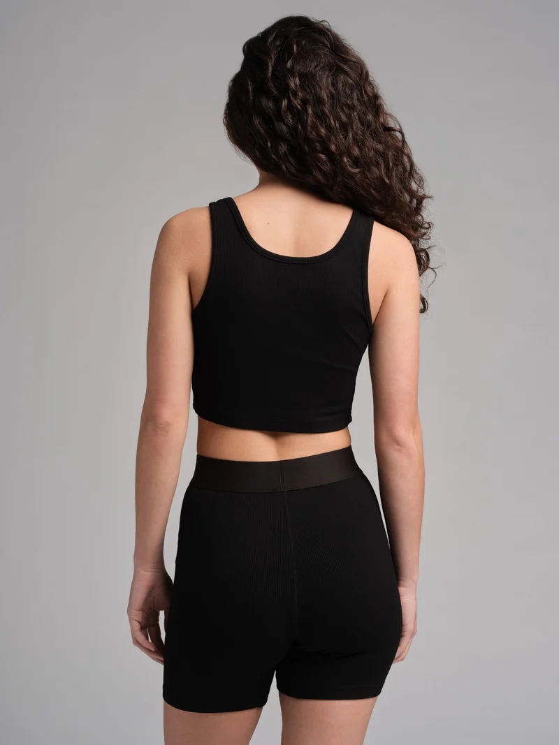 Rib Contour Crop Tank - Pre Order