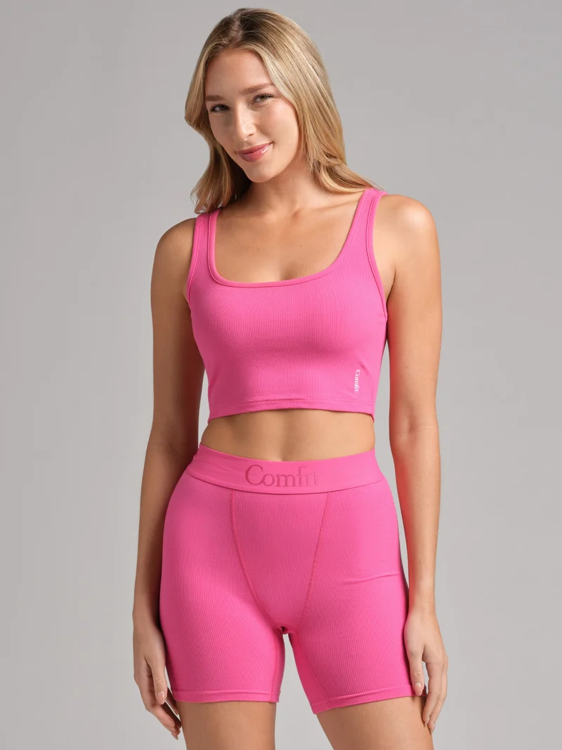 Rib Contour Crop Tank - Pre Order