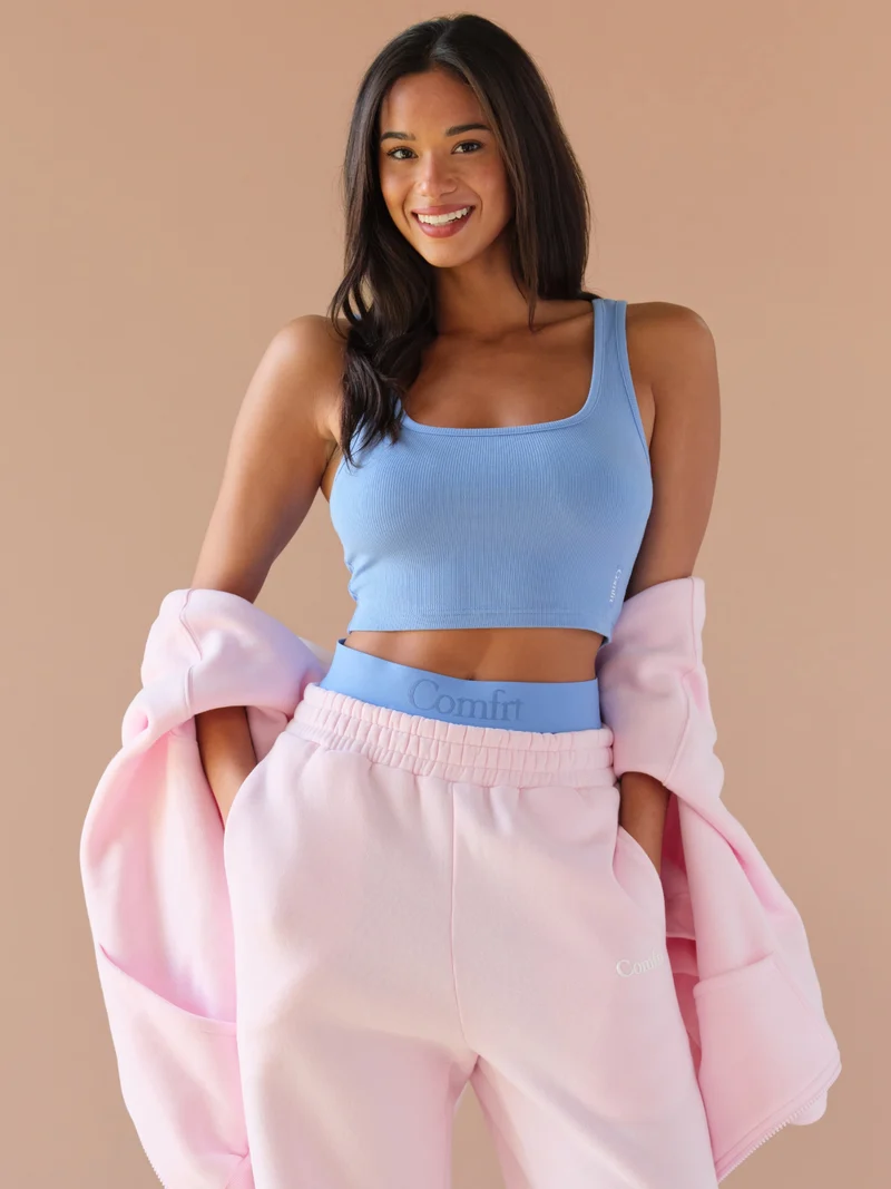 Rib Contour Crop Tank - Pre Order