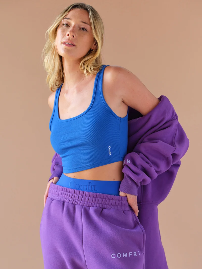 Rib Contour Crop Tank - Pre Order