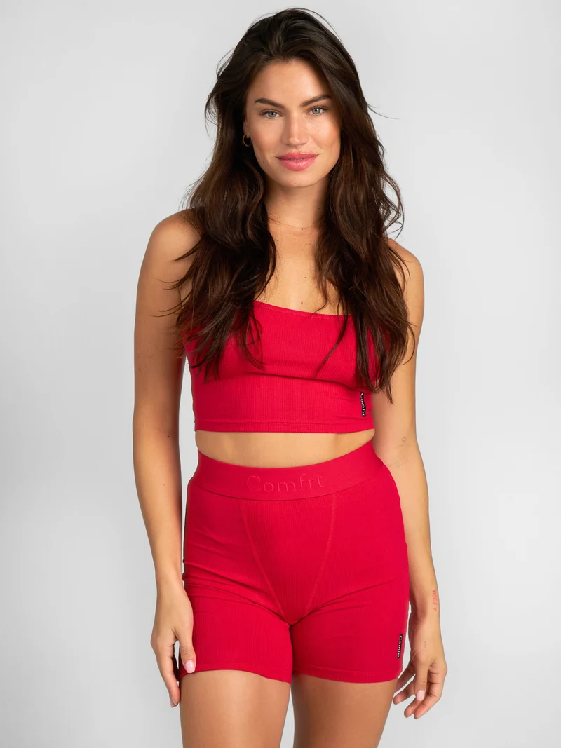 Rib Contour Crop Tank - Pre Order