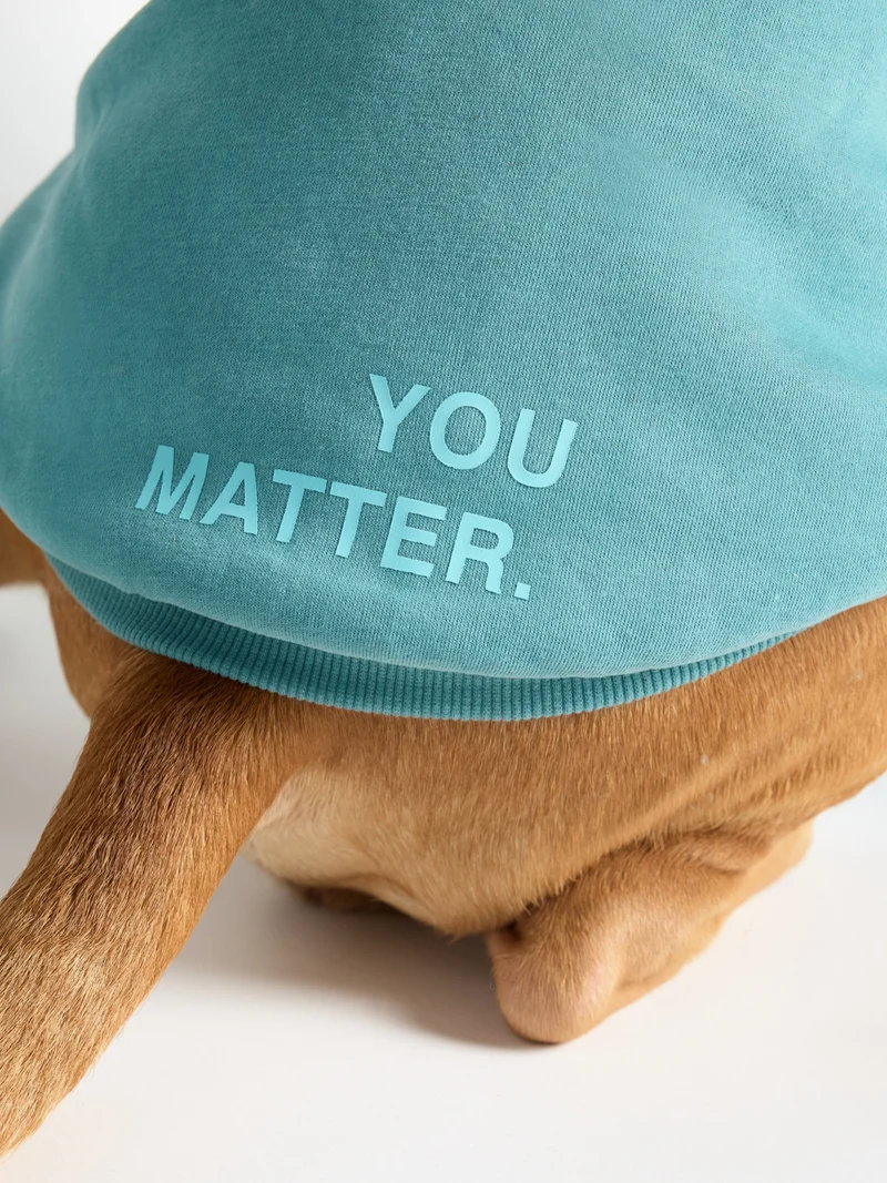 You Matter Paw Hoodie